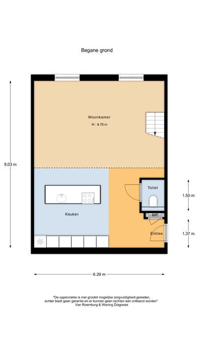 Krocht 17, Haarlem plattegrond-24