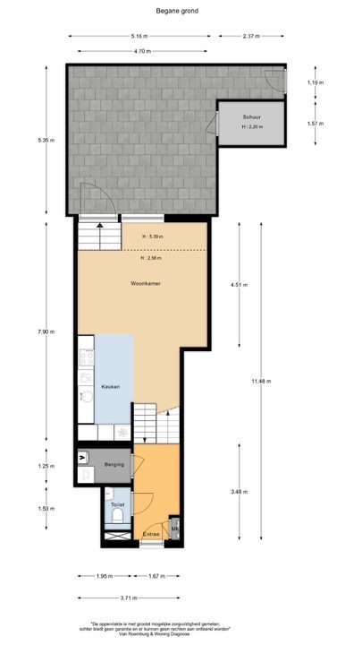 Roerstraat 93 C, Amsterdam plattegrond-23