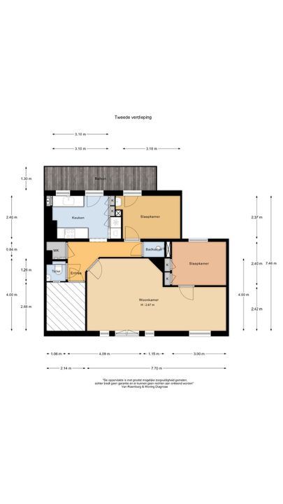 Brederodestraat 107 2, Amsterdam plattegrond-24