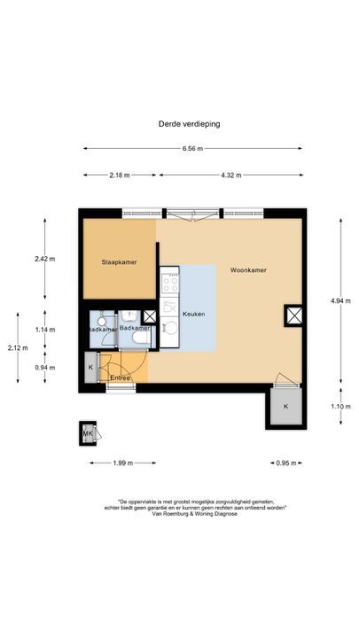 Haarlemmer Houttuinen 45 E, Amsterdam plattegrond-20