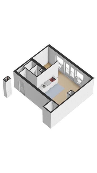 Haarlemmer Houttuinen 45 E, Amsterdam plattegrond-20