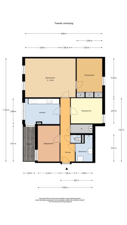 Laagte Kadijk 36 C, Amsterdam plattegrond-19