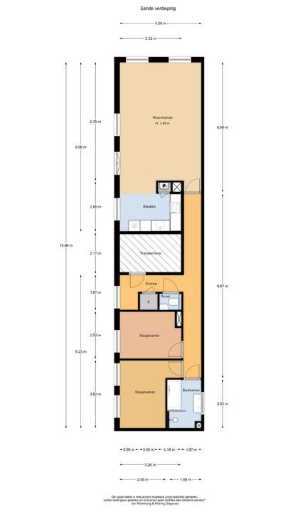 Groen van Prinstererstraat 1 A, Amsterdam plattegrond-16