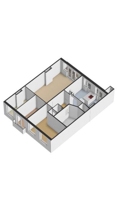 Van Gentstraat 6 3, Amsterdam plattegrond-20