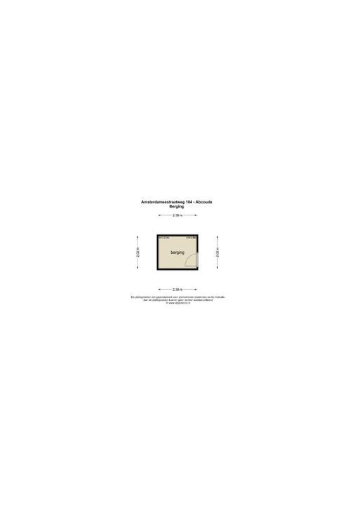 Amsterdamsestraatweg 104, Abcoude plattegrond-48