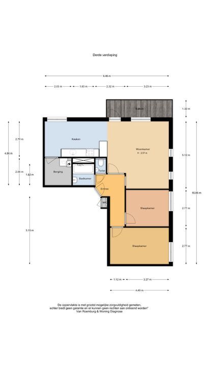 Semarangstraat 13 E, Amsterdam plattegrond-17