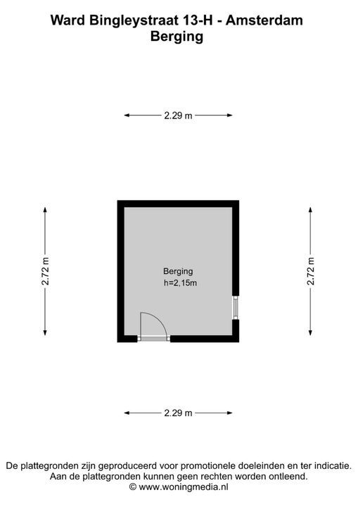 Ward Bingleystraat 13 H, Amsterdam plattegrond-24