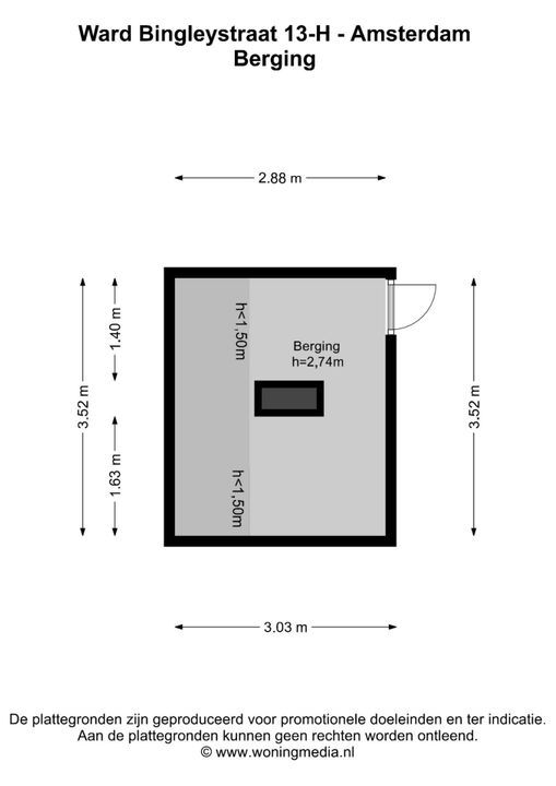 Ward Bingleystraat 13 H, Amsterdam plattegrond-24