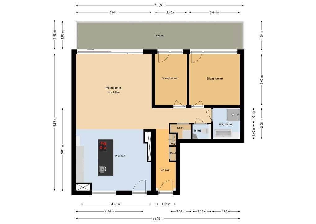 Papaverweg 97, Amsterdam plattegrond-43