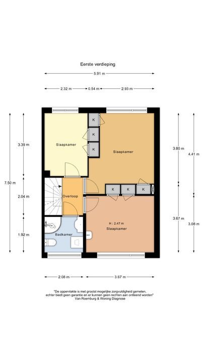Ruimtevaartlaan 42, Krommenie plattegrond-18