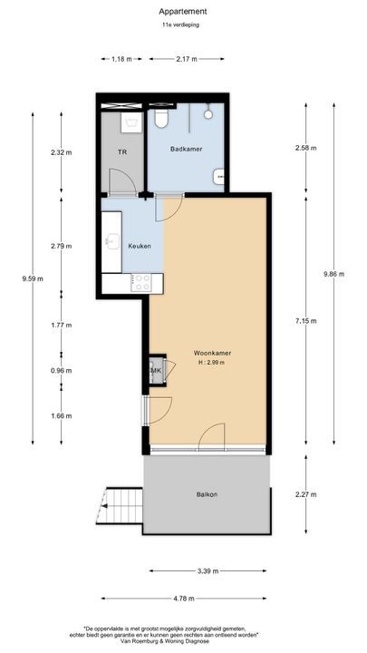 Haarlemmerweg 328, Amsterdam plattegrond-27