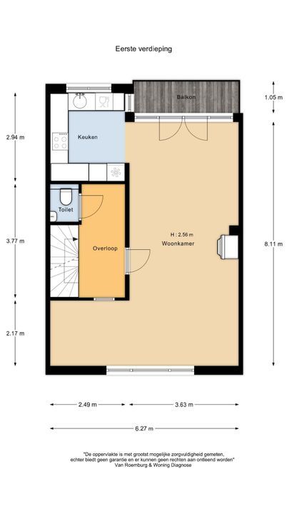 Spaarndamseweg 270 RD, Haarlem plattegrond-28