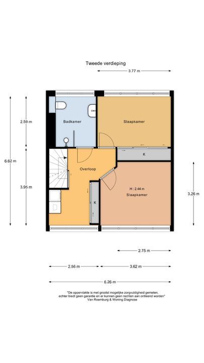 Spaarndamseweg 270 RD, Haarlem plattegrond-28