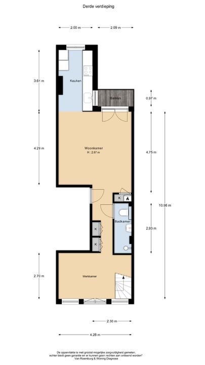 Joan Melchior Kemperstraat 108 3, Amsterdam plattegrond-23