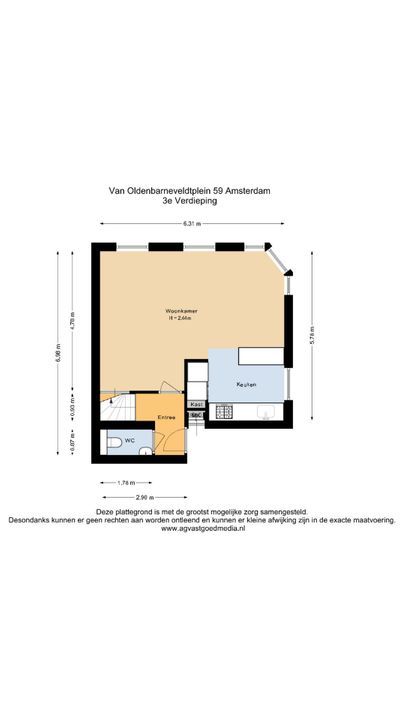 Van Oldenbarneveldtplein 59, Amsterdam plattegrond-29