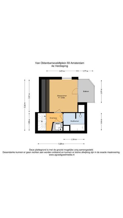 Van Oldenbarneveldtplein 59, Amsterdam plattegrond-29