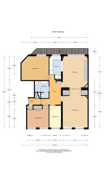Albrecht Durerstraat 44 1, Amsterdam plattegrond-24
