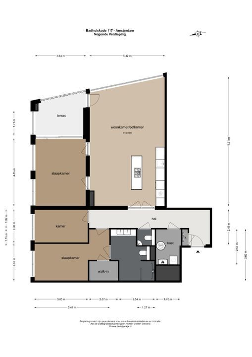 Badhuiskade 117, Amsterdam plattegrond-59