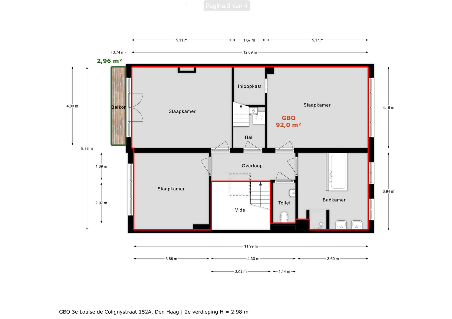 3e Louise de Colignystraat 152 A, Den Haag foto-63