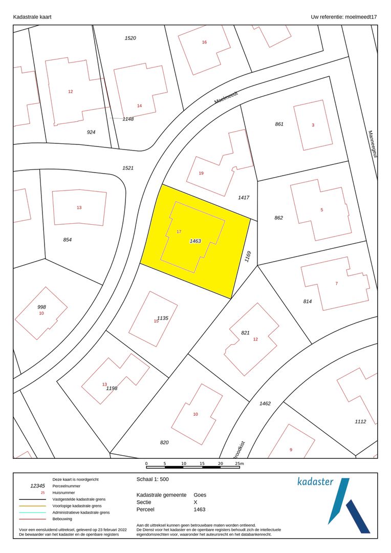 Moelmeedt 17, Goes plattegrond-17