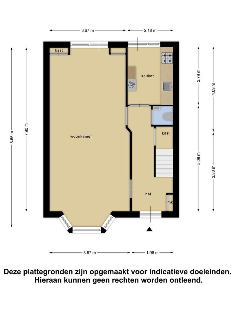 v.d.Spiegelstraat 48, Goes plattegrond-25