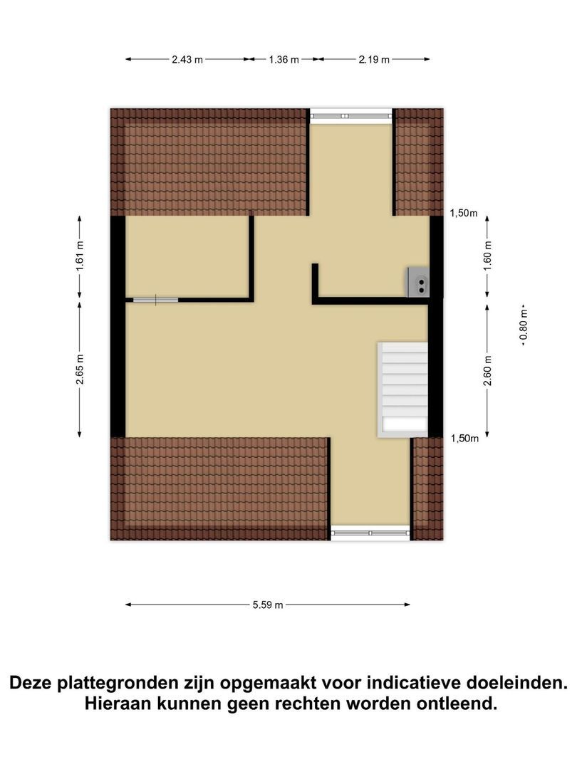 v.d.Spiegelstraat 48, Goes plattegrond-25