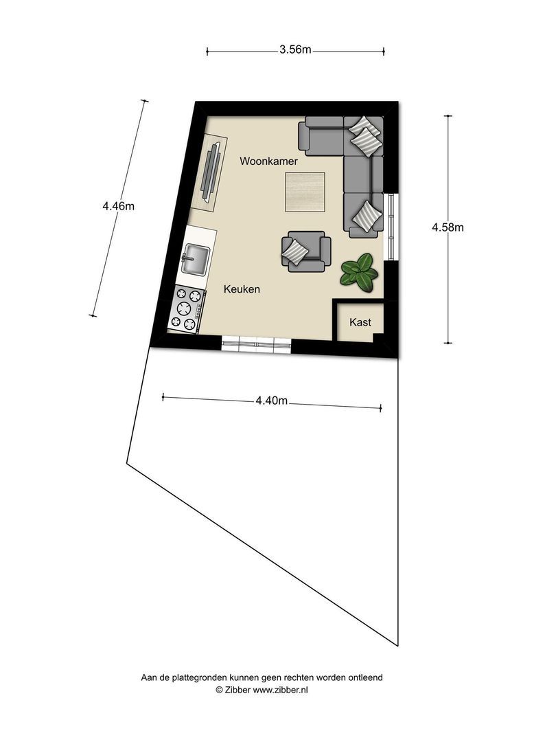 Smidsbolwerk 1 A, Middelburg plattegrond-19