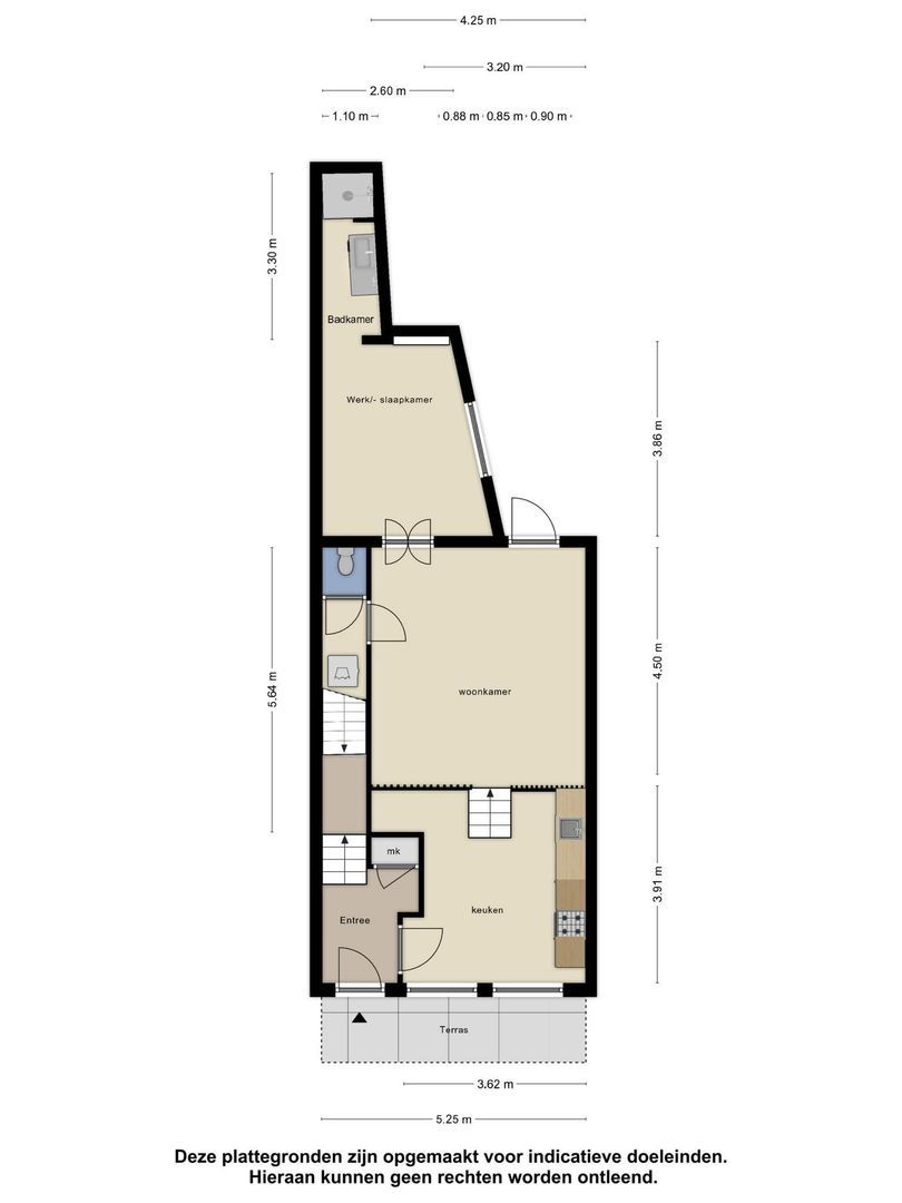 Turfkade 17, Goes plattegrond-41