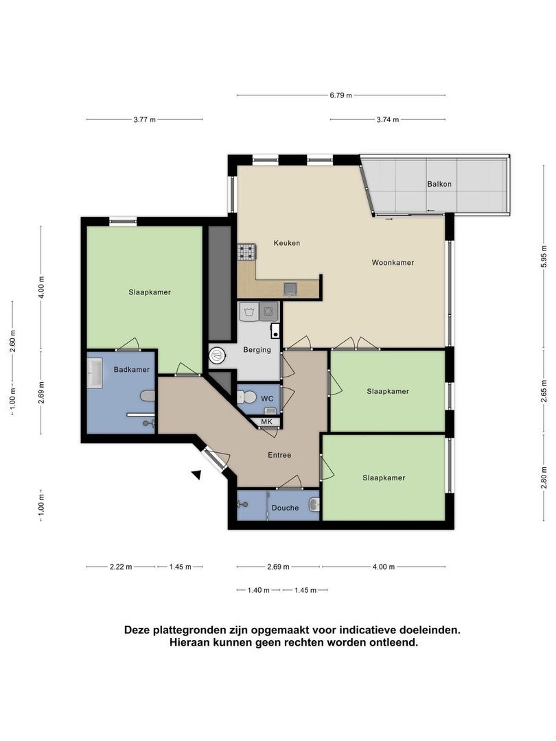 Weegbreepad 78, Goes plattegrond-31