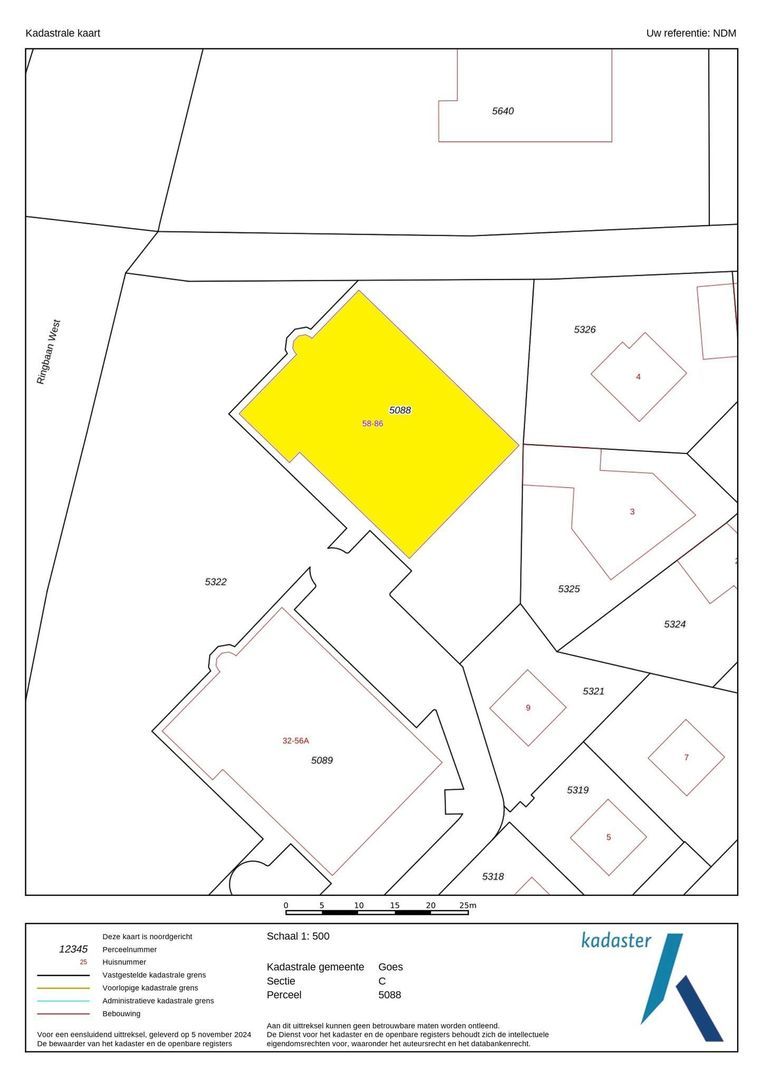 Weegbreepad 78, Goes plattegrond-31