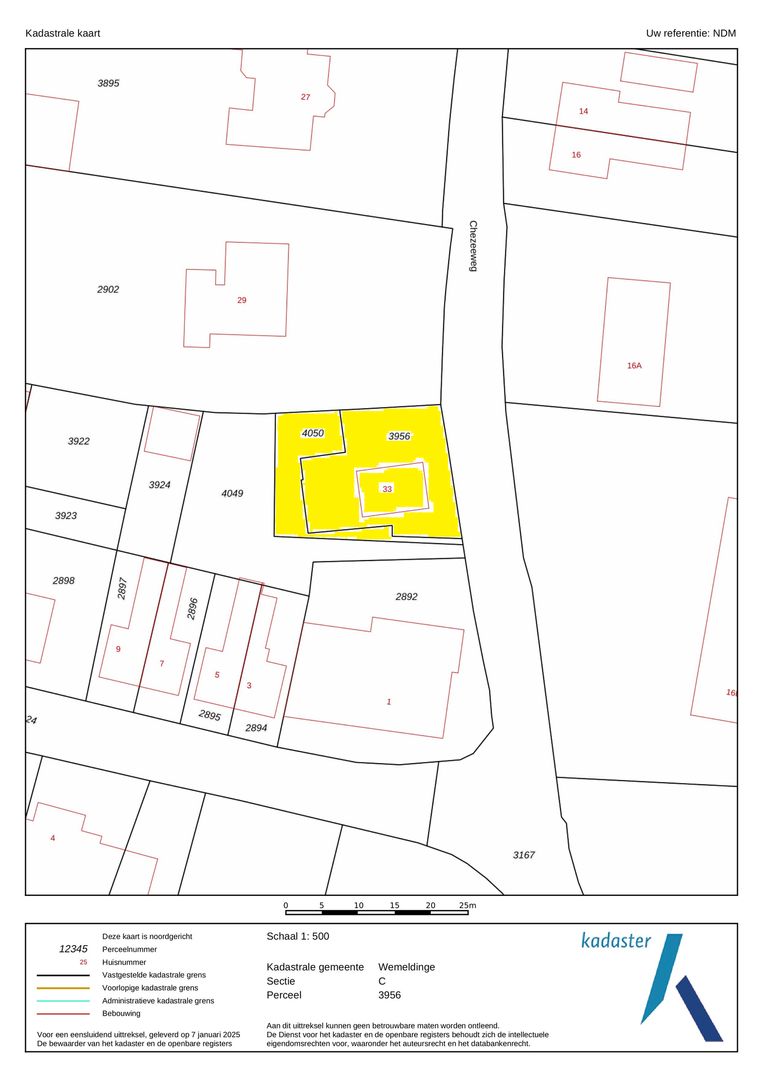 Chezeeweg 33, Wemeldinge plattegrond-43