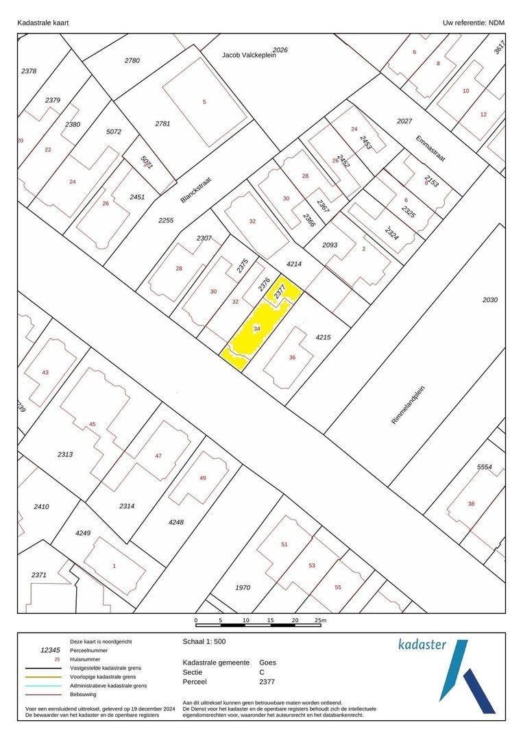 v.d.Spiegelstraat 34, Goes plattegrond-27