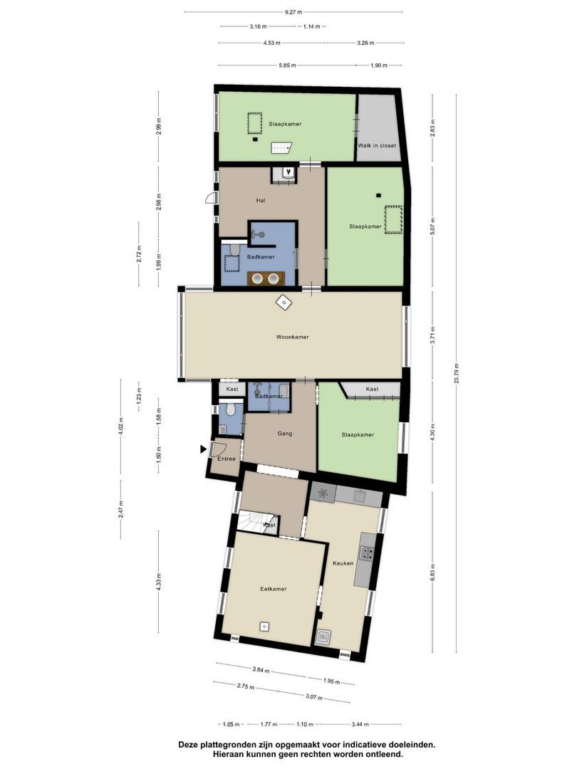 Hooglandsedijk 1, Driewegen plattegrond-51