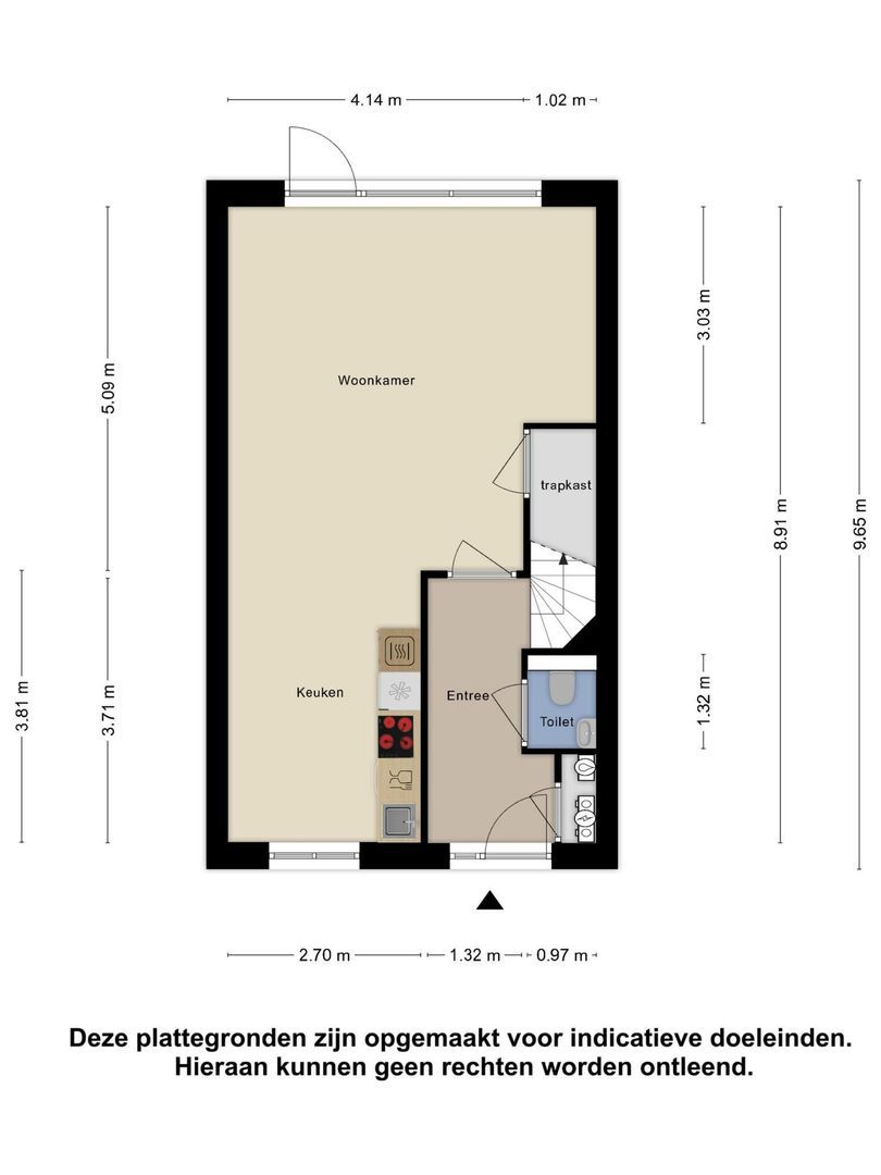 Houtkade 318, Goes plattegrond-41