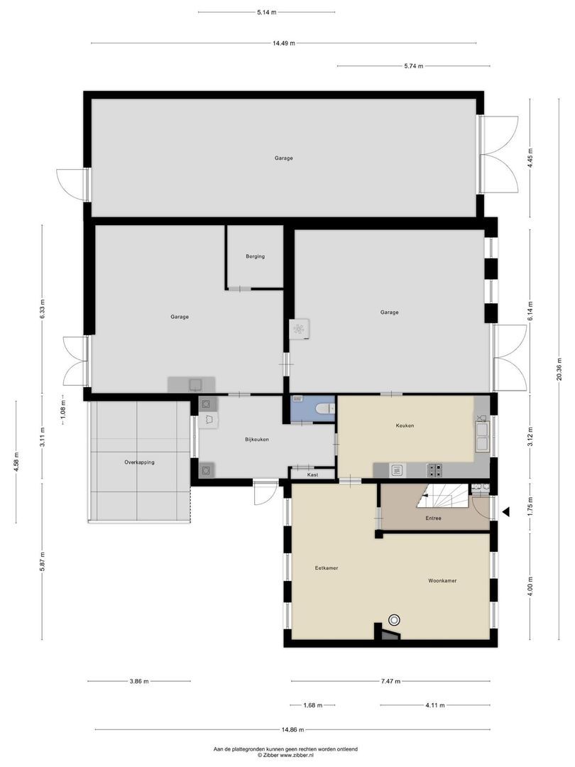 Siguitsedijk 6, Kwadendamme plattegrond-45