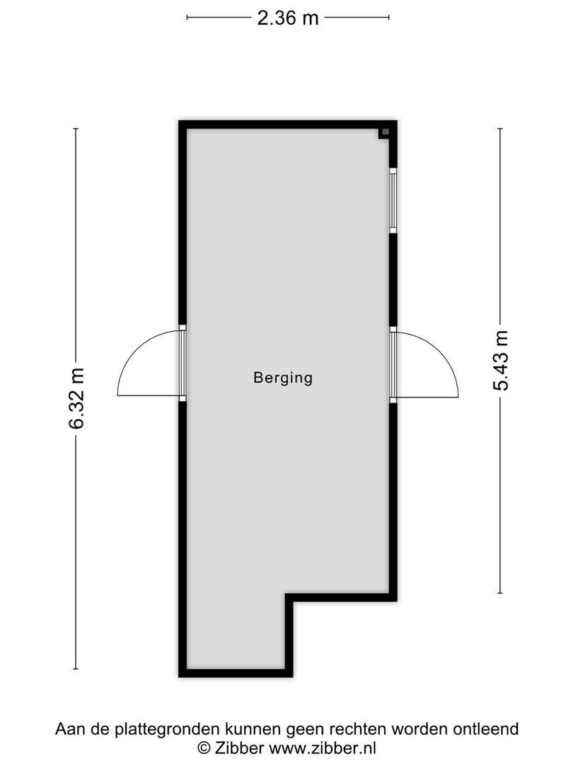 Perzikstraat 6, Goes plattegrond-35