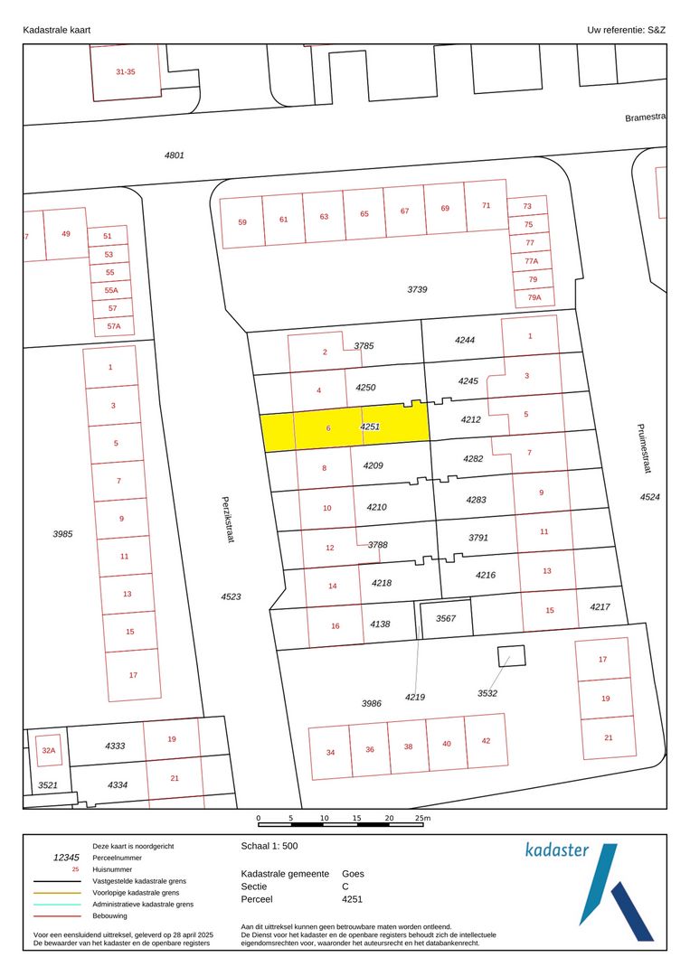 Perzikstraat 6, Goes plattegrond-35