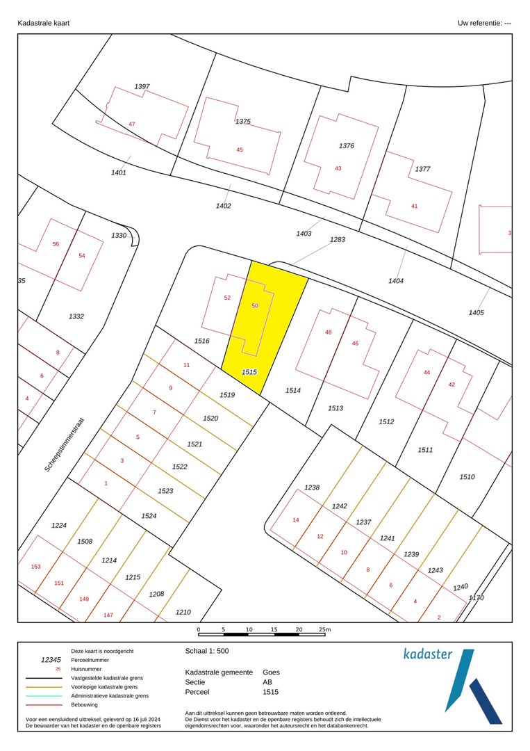 Goese Dieplaan 50, Goes plattegrond-35