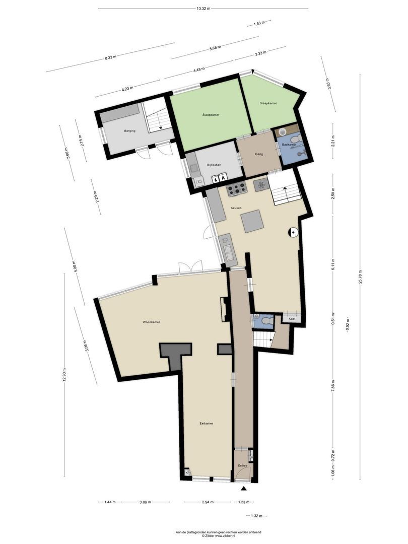 Grote Kade 26, Goes plattegrond-45