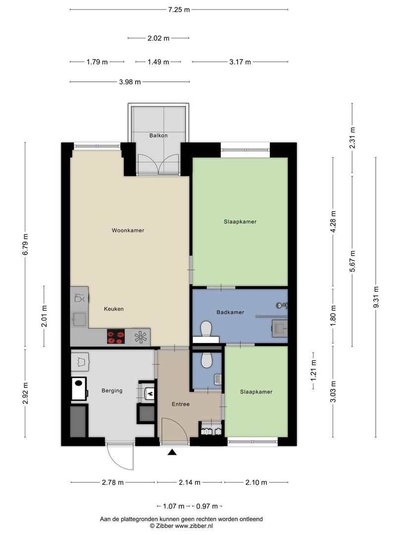 Ketelkade 33, Goes plattegrond-28