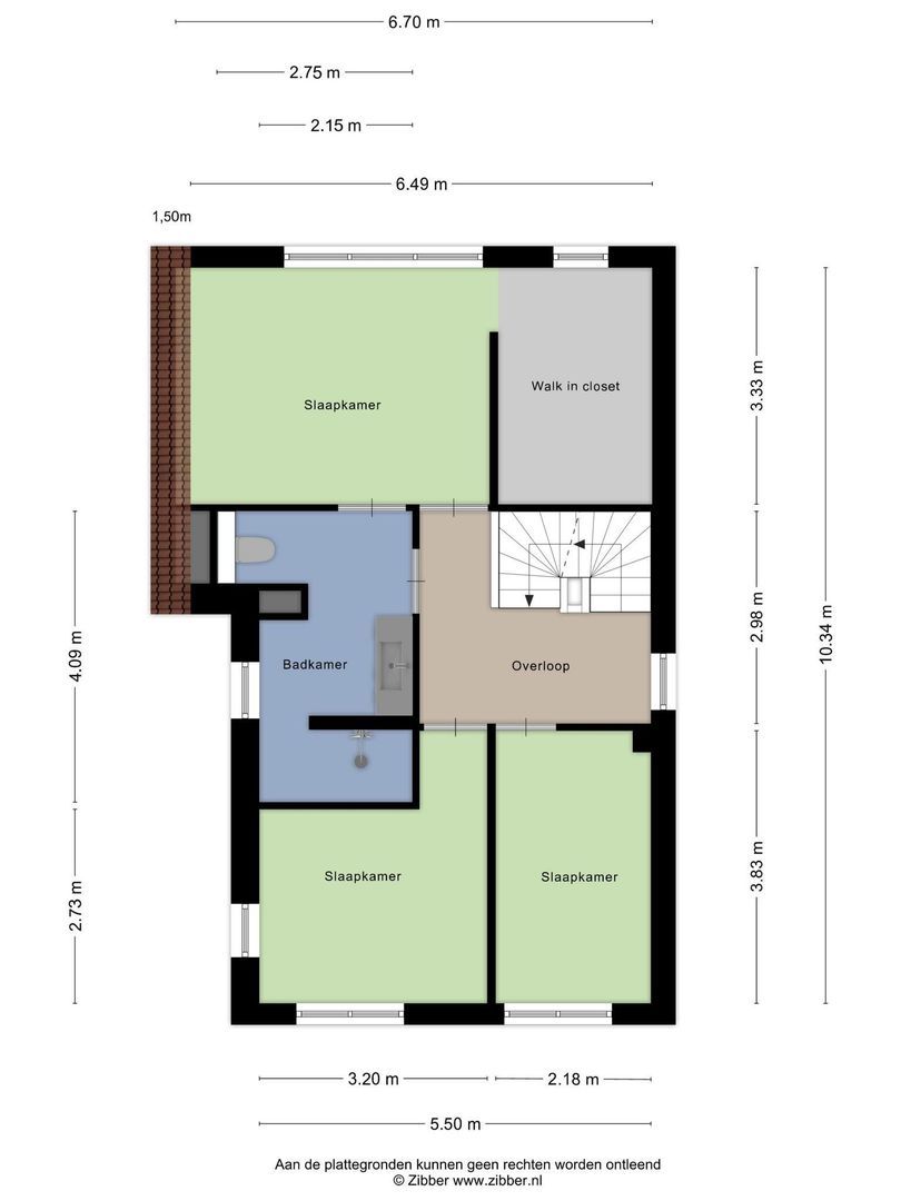 Albert Aylerstraat 4, Middelburg plattegrond-41