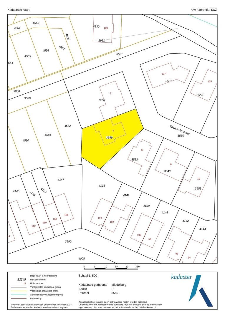 Albert Aylerstraat 4, Middelburg plattegrond-41