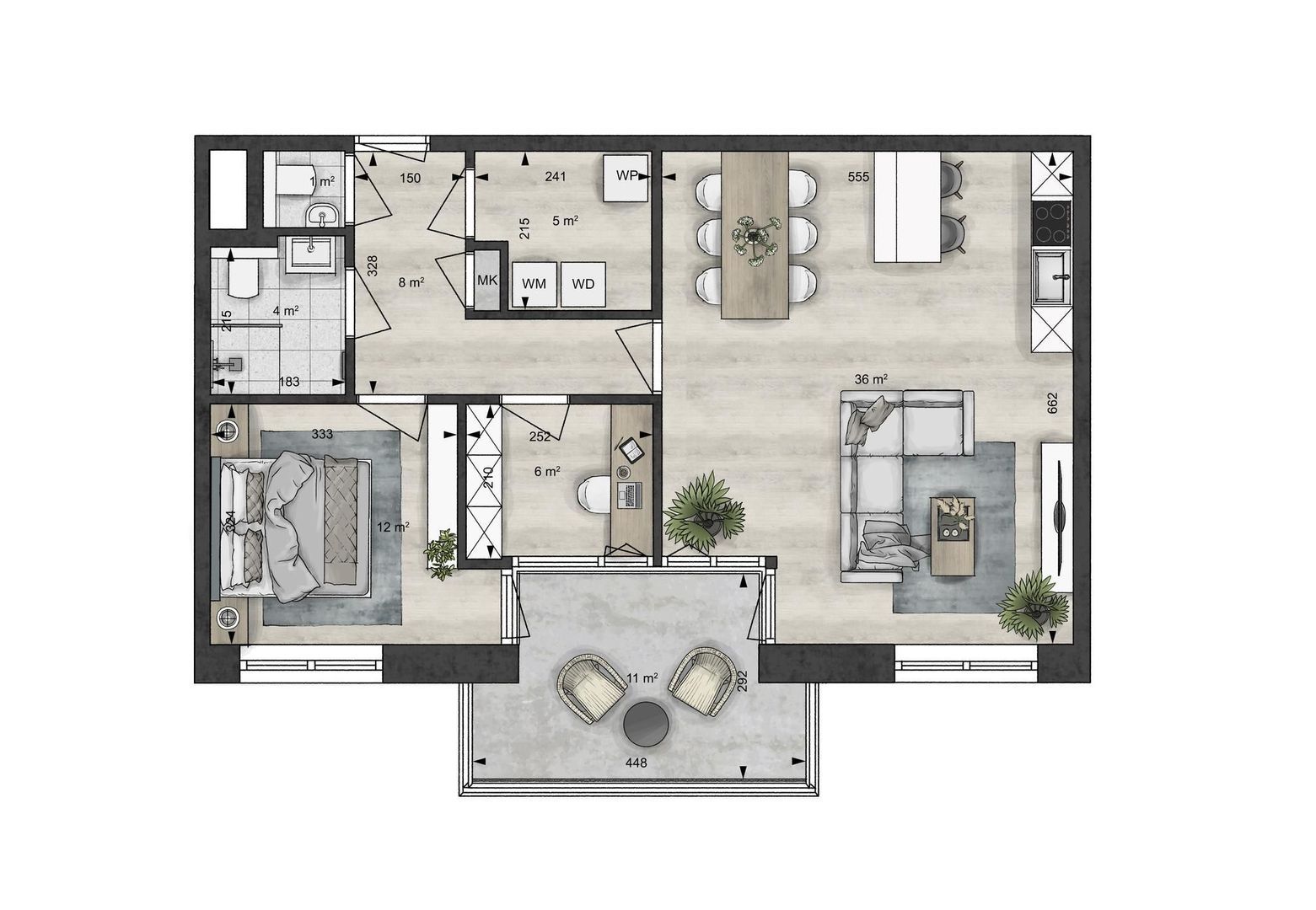 Westhavendijk 115, Goes plattegrond-12