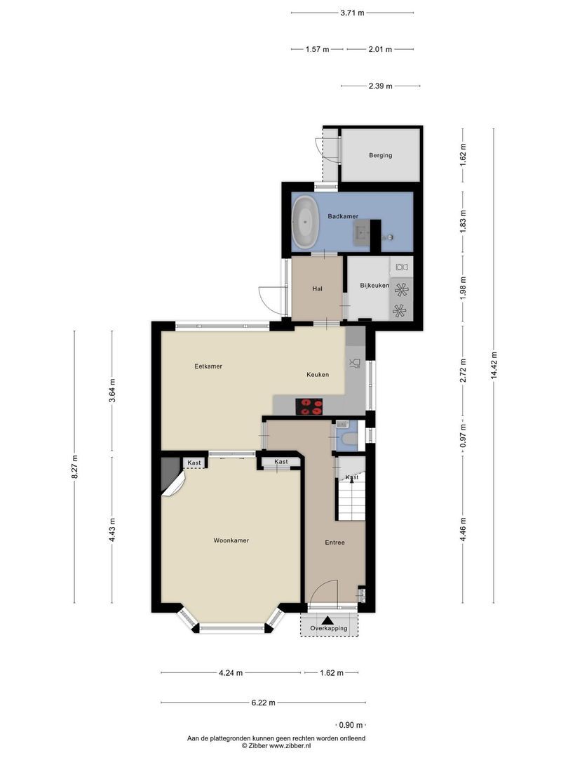 Biezelingsestraat 86, Kapelle plattegrond-36