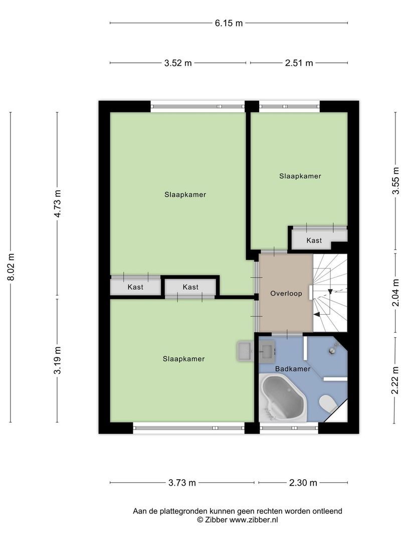 Dillenburglaan 12, Goes plattegrond-31
