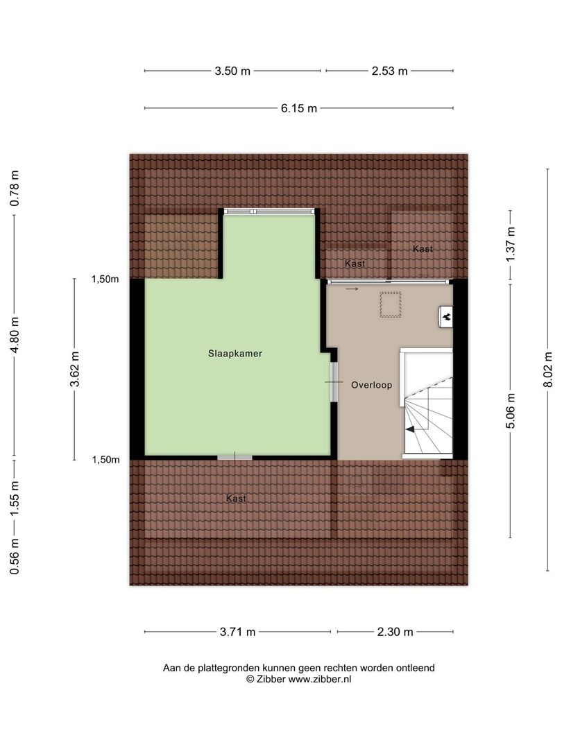Dillenburglaan 12, Goes plattegrond-31