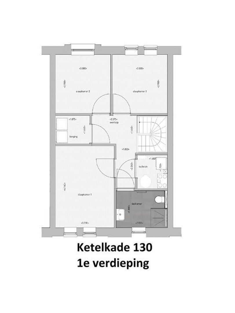 Ketelkade 130, Goes plattegrond-21
