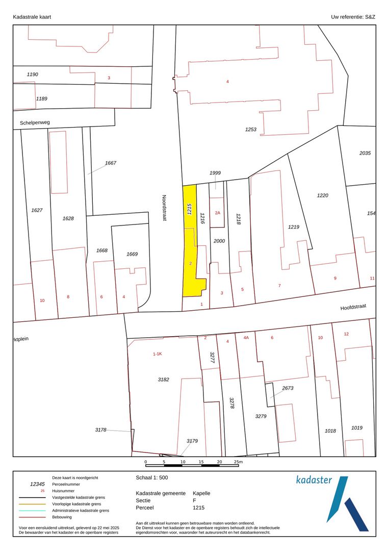 Noordstraat 2, Kapelle plattegrond-25