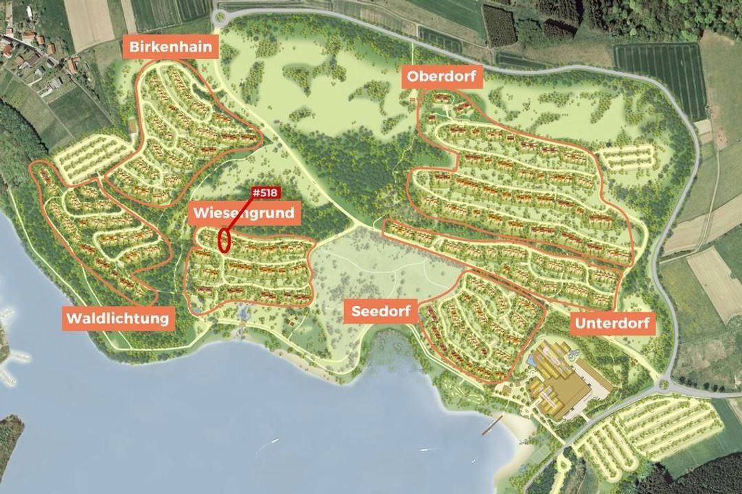 Center Parcs Park Bostalsee 518, Nohfelden plattegrond-31