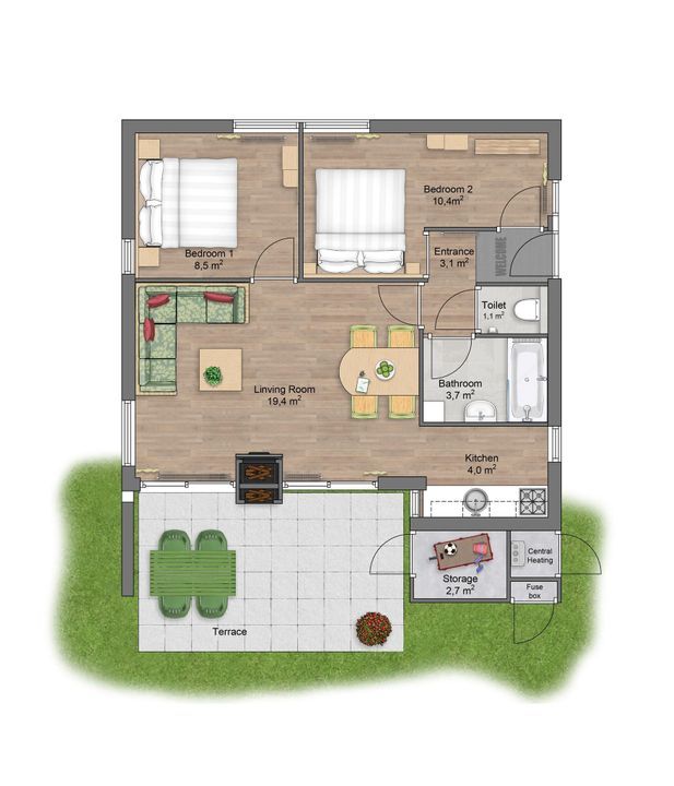 Peelheideweg 25 103, America plattegrond-10